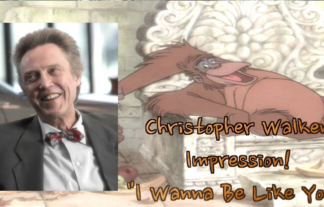 แปลเพลง I Wan’na Be Like You – Christopher Walken