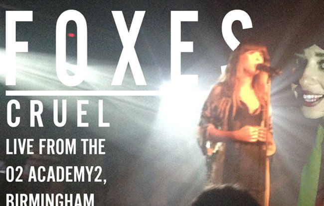 แปลเพลง Cruel – Foxes | แปลเพลง แปลเพลงสากล แปลเพลงภาษาอังกฤษ